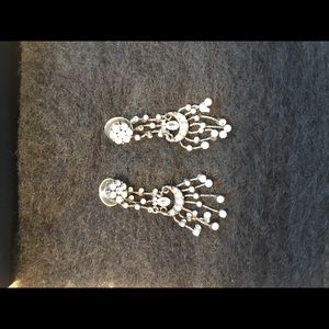 Dangle rhinestone earrings